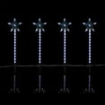 thumbnail image 3 of Alpine Corporation 25" Plug-In Shooting Star Garden Stakes with LED Lights, Set of 4, White, 3 of 13