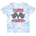 thumbnail image 3 of Inktastic I Love Racing Rally Flags Girls Girls Toddler T-Shirt, 3 of 5