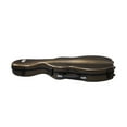 thumbnail image 3 of PAITITI Cello Shaped Full Size Durable Super Light Fiber Glass Violin Case with Hygrometer Backpackable (Brown), 3 of 5