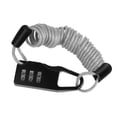 thumbnail image 1 of Candado para casco WEST BIKING Bicicleta Motocicleta Combinación de 3 dígitos Plata JShteea Accesorios para bicicletas, 1 of 6