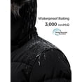 thumbnail image 5 of ZSHOW Girls' Recycled Coat Warm Waterproof Puffer Parka Jacket with Removable Hood Black 10/12, 5 of 9