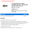 thumbnail image 2 of A/C High Side Pressure Switch - Compatible with 2001 - 2002 Chevy Silverado 1500 HD 6.0L V8, 2 of 2