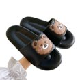 thumbnail image 2 of Cartoon Women's Slippers Super Soft Non Slip Thick Sole Bathroom Sandals, 2 of 2