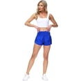 thumbnail image 5 of Women's High Waisted Sports Shorts, Quick Dry Stretch Running Shorts for Workout, Training and Casual Activewear, 5 of 6