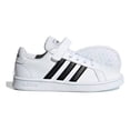 thumbnail image 4 of Tenis Adidas Grand Court Velcro para Niños 17 A 22. EF0109 blanco 21.5 Adidas  Adidas Grand Court Blanco Niños EF0109, 4 of 8