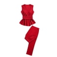 thumbnail image 4 of Iyufng 2 Piece Sets for Women Summer Business Casual Sets Shirt Outfit Sets, 4 of 5