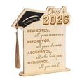 thumbnail image 4 of Decoraciones de graduación, regalos de graduación, adornos rústicos, accesorios universitarios, Estilo A, 4 of 9