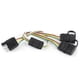 thumbnail image 1 of Conector de remolque de 4 pines, dos adaptadores divididos, conector de cable tipo EE. UU., accesorio para remolques RV Jadeshay A, 1 of 8