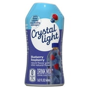 Crystal Light Liquid Blueberry Raspberry Naturally Flavored Drink Mix, 1.62 fl oz Bottle