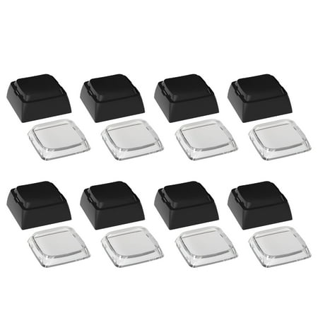 8PCS XDA Profile PBT+PC Keycaps for Comfortable Typing and Enhances Keyboard Aesthetics For Mechanical Keyboards