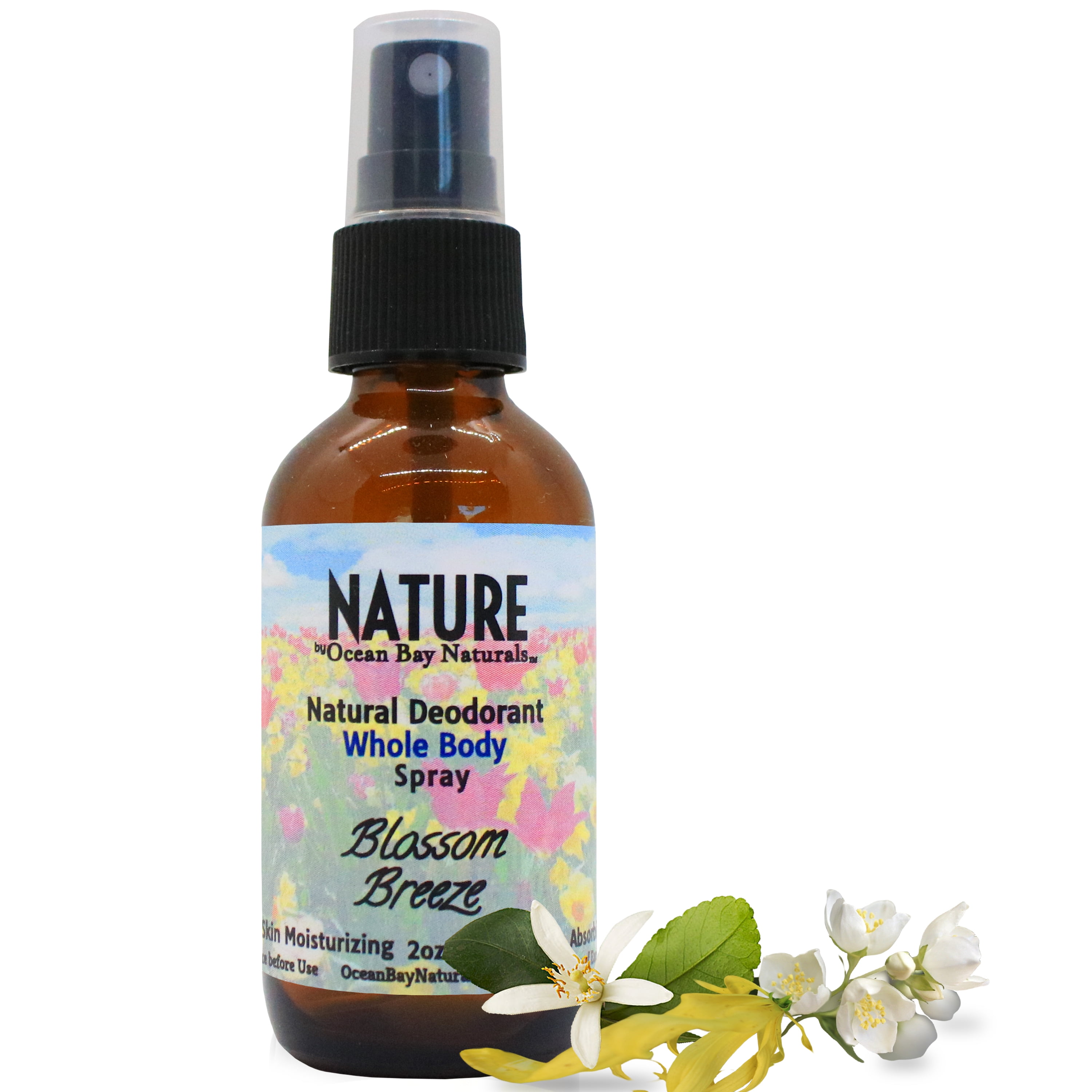 NATURE Natural Whole Body Deodorant Spray for Women, Men & Kids