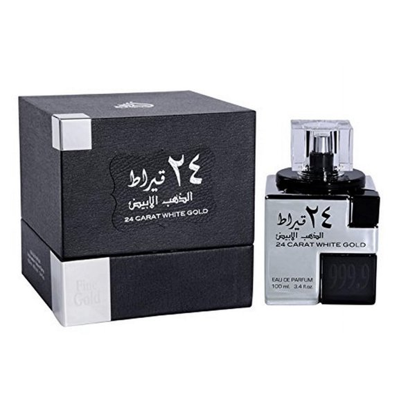 Perfume Lattafa Perfumes, oro blanco de 24 quilates, perfume, 100 ml