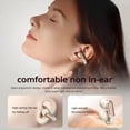 thumbnail image 2 of 2026 New Clip-On Open-Ear Bluetooth Earbuds, Bone Conduction Headphones with Secure Fit, Ipx5 Sweat-Resistant Design, Wireless Bluetooth 5.4 Sports Ear Buds Comfortable for Small Ears (Gold), 2 of 7