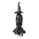 thumbnail image 3 of Estatua de Halloween,Estatua de bruja gótica para decoración de Halloween,Escultura de resina para escritorio,Colección de figuras de brujas de pie espeluznantes y aterradoras,Estantería de, 3 of 9