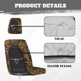 thumbnail image 6 of XYZCANDO Duck Hunting UTV Seat Covers Compatible with Rhino 450 Waterproof Rhino Bucket Seats Cover with Headrest Cover Washable UTV Seat Cover Accessory Part Easy-Clean, 6 of 7