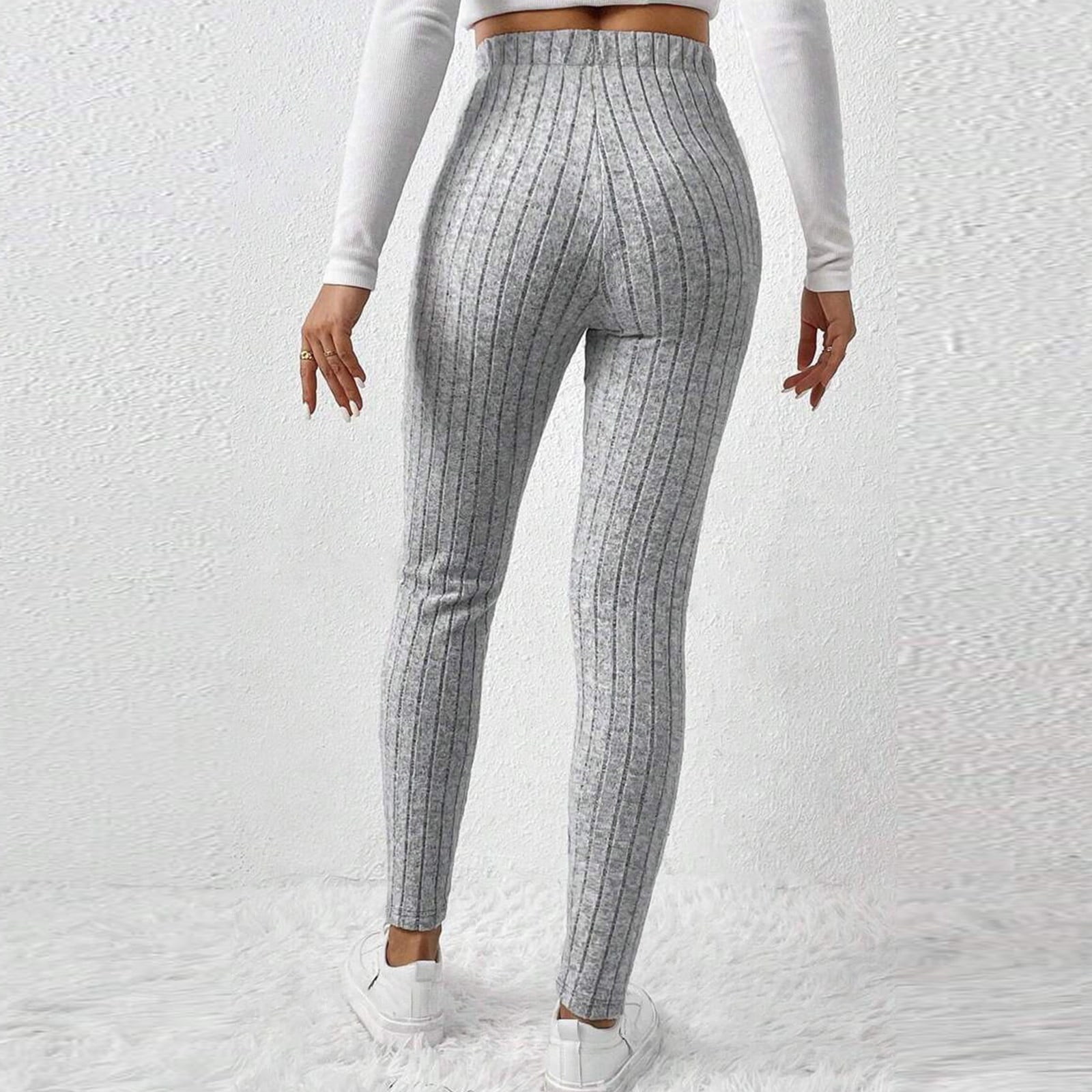 Women's Winter High Waisted Breathable Yoga Pants Stretchy Fitness Leggings With Pockets For Running Gym & Daily Wear Trousers plus Size Wide Leg Linen Pants Jumpsuits Women plus Size plus Size
