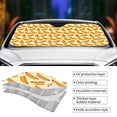 thumbnail image 5 of Zufioo Hot Dog 3 Print Car Windshield Sunshade, UV Protection Heat Insulation Protective Cover Suitable for Car, SUV, Truck Auto Accessories-Hot Dog 3, 5 of 8