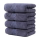 thumbnail image 2 of Toallas de algodón de color liso (paquete de 4) | Toallas suaves y absorbentes para manos y rostro para adultos | Toallas de baño y cocina de secado rápido | Toallitas para el hogar de 78 x 35 cm, 2 of 8
