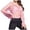 Z-Pink161, variant on JIAYUE Women's Swimwear Cover-Ups V Neck Mesh Rhinestone Long Sleeve Hollow Lightweight Cozy Solid Color Crop Sparkly Swimsuit Cover Up Top