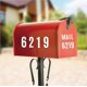 thumbnail image 2 of 10 Sheets 500 Pcs Vinyl Letter Stickers, 2 inch Self-Adhesive Alphabet Numbers Stickers Waterproof Mailbox Numbers Sticker letters for Mailbox,Window, 2 of 4