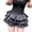 Black, variant on Layered Lace Shorts For Women Cake Detail Outer Wear Cute Fashion Shorts For Women Black,L