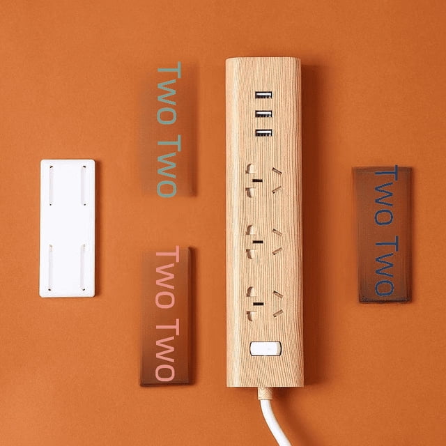 Soporte de conexión para cables de datos de pared Soporte de conexión para cables Enrutador sin orificios de pared