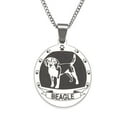 thumbnail image 5 of Personalized Dog Breed Pendant Necklace - 10 Popular Breeds Available Labrador Retriever, 5 of 5