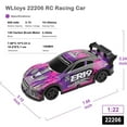 thumbnail image 4 of 1/22 RC Car,Wltoys 222061 High Speed Drift Car 9.32MPH High Speed,2.4GHz Control,RC Sport Racing Car Remote Control Car for Adults and Boys Gifts (RTR), 4 of 17