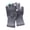 D-941 Gray, variant on Children Bead Pattern Knitted Mittens, Cozy Outdoor Warm Gloves