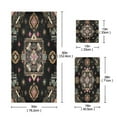 thumbnail image 3 of 3 Piece Bath Towels Set Bath Towel, Hand Towel and Face Towel for Bathroom, Gym, Hotel Abstract Shapes Pattern, 3 of 8