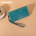 thumbnail image 7 of Montana West Wallet for Women Leather Wristlet Trifold Money Organizer with Coin Purse, Turquoise, 7 of 7