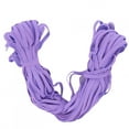 thumbnail image 4 of 30 Yards of Flexible, Colorful Flat Band for Clothing Accessories 6mm Purple Elastic Ribbon Roll, 4 of 8