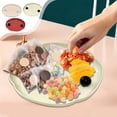 thumbnail image 1 of Jiaeri Round Candy Storage Plate | Stackable Snack Tray | Home Decor Fruit Platter with Open Design | Plastic Serving Dish for Treats,Keys & Small Items, 1 of 7
