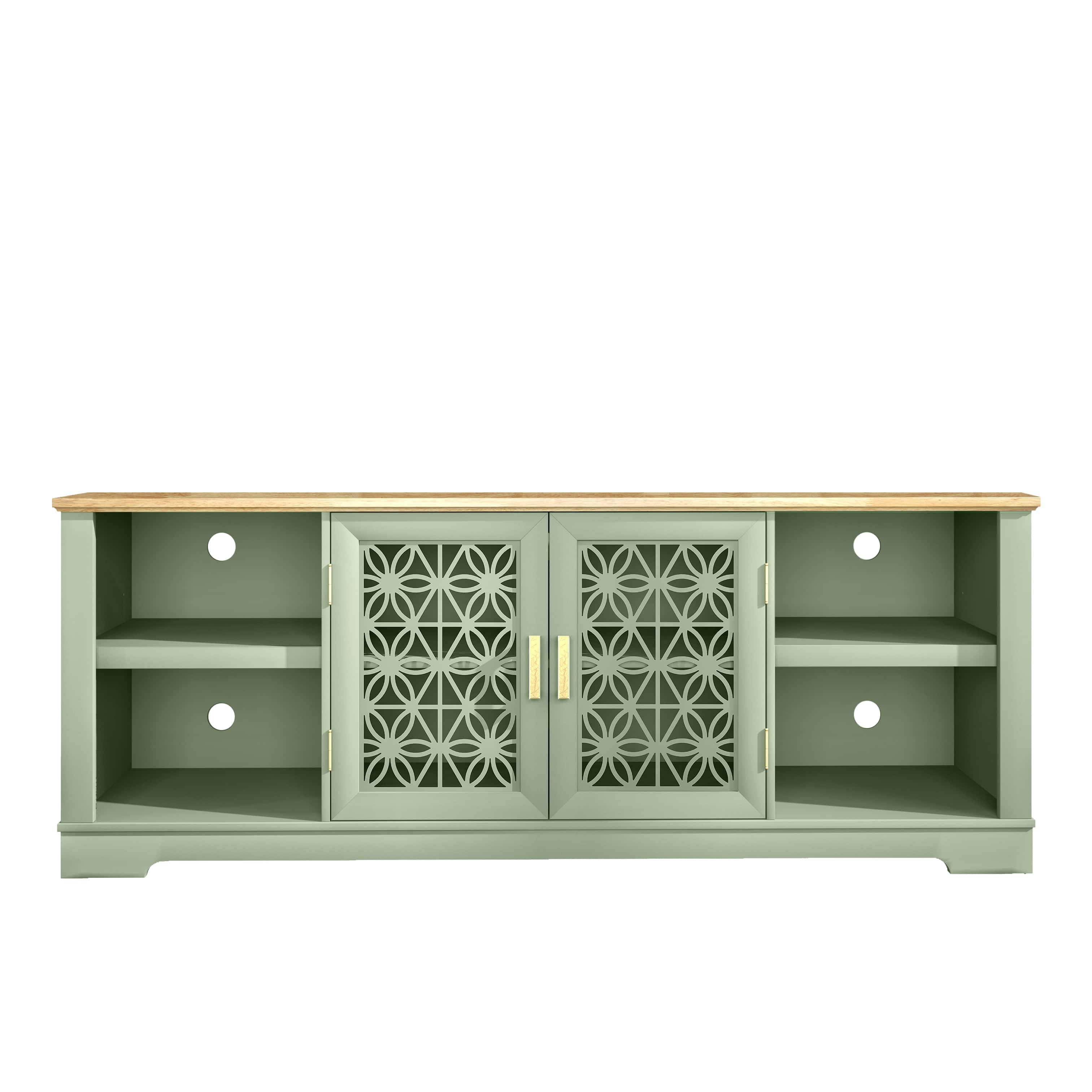 Light green tv stand deals