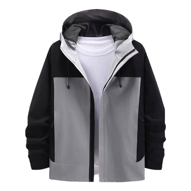 Dvprdro Manteau d'Hiver Imperméable Coupe-Vent à Capuche pour Randonnée Voyage