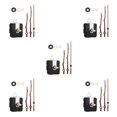 thumbnail image 3 of kurtrusly Mécanisme de Mouvement d'Horloge Murale en Quartz DIY Pièces de Rechange Outil de Réparation Type C 5Set, 3 of 6
