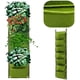 thumbnail image 4 of Nvzi Jardinera colgante vertical para jardín con 7 bolsillos, jardinera vertical para jardín, bolsa para cultivo de plantas para interior y exterior (verde), 4 of 4