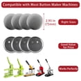 thumbnail image 3 of Button Maker Supplies Onemorello, 100 juegos de insignias metálicas de 75 mm, 3 of 7