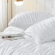 thumbnail image 4 of Set de edredón Bonlino White Boho Shabby Chic Queen/King, 4 of 7