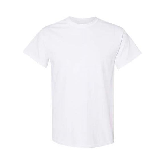 Gildan - Heavy Cotton T-Shirt - 5000 White S 4 Pack