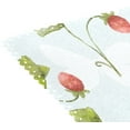 thumbnail image 5 of Watercolor Cherry 4 PCs Placemats Set Linen Non-Slip Table Mat Rectangular Washable for Dining Kitchen Party 12"x18", 5 of 8