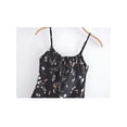 thumbnail image 4 of Y2k Women Black Printed Long Dress Summer New Vintage Chic Slim Sling Midi Dress Female -as picture-S, 4 of 6