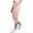 Pink, variant on Tdoqot Womens Capris with Pockets- Stretch Elastic Waist Casual Baggy Summer Cargo Pants Black Size S-2XL