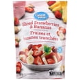 thumbnail image 1 of Great Value Sliced Strawberries & Banana Fruit Blend, 600 g, 1 of 3