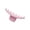 Pink, variant on 3.34 Inch Plastic Cake Decorating Comb, Wave Guide Tool for Buttercream Icing Texture & Border Making, 2 Colors (Pink & Hot Pink), Food Safe, Reusable, Easy to Clean