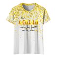 thumbnail image 4 of XFHLMJFF Women's Oversized T-Shirts Summer Tops Casual Loose Basic Printing Round Neck Short Sleeve Tunic Blouse 2024 Trendy, 4 of 5