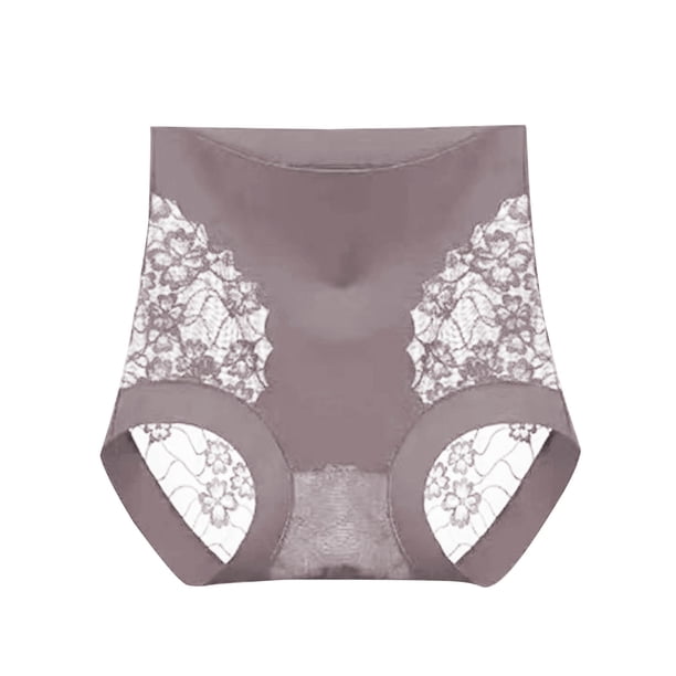 Fajas moldeadoras de cintura alta para mujer, de encaje, estilo fino, para abdomen, realce de glúteos, de nailon