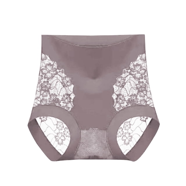 Fajas moldeadoras de cintura alta para mujer, de encaje, estilo fino, para abdomen, realce de glúteos, de nailon