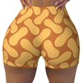 thumbnail image 2 of Fotbe Peanuts6 Shorts Sin Costuras – Shorts Deportivos de Cintura Alta para Mujer, Elásticos para Gimnasio, Yoga, Running o Ciclismo-XX-Large, 2 of 8