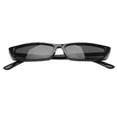 thumbnail image 2 of Vintage Rectangular Sunglasses Women Small Frames Sunglasses Retro Glasses S17072 black frame black., 2 of 5